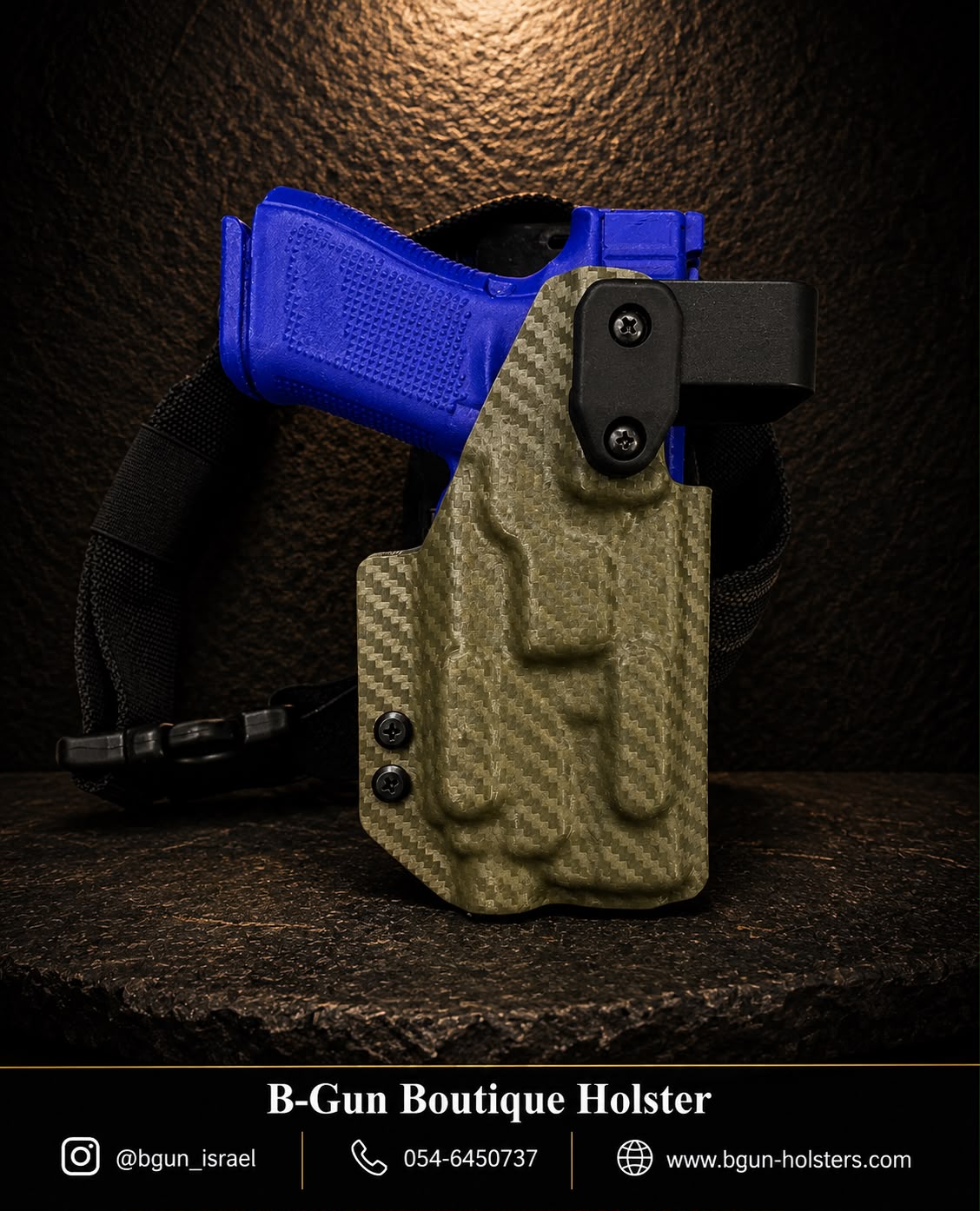 LOW RIDE LVL 2+QLS B-Gun Boutique Holster