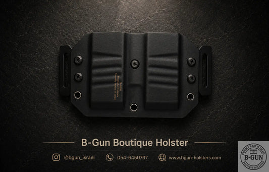 OWB Double Mag Holster  Slim Profile B-Gun Boutique Holster